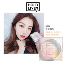Încarcă imaginea în vizualizatorul Galerie, HoldLive Leopard-print Smooth Loose Powder Matte Silky Touch Waterproof Brighten Oil Control Setting Powder Beauty Makeup