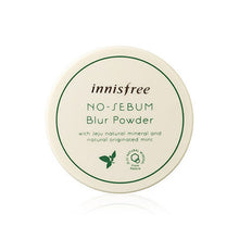 Încarcă imaginea în vizualizatorul Galerie, NO SEBUM Blur Powder 5g Whitening Oil Control Matte Loose Powder Silky Soft Minerals Powder Smooth Brighten Skin Korea Cosmetics