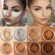 Încarcă imaginea în vizualizatorul Galerie, Loose Powder Matte Banana Finishing Face Makeup 8 Colors Brighten Bronzer Oil Control Long Lasting Beauty for All Complexion