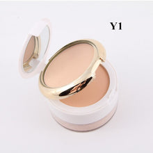 Încarcă imaginea în vizualizatorul Galerie, HOT Miss Rose face makeup 3 in 1 bare mineral compact and loose powder pallet oil control sun block concealer powder setting