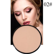 Încarcă imaginea în vizualizatorul Galerie, NITRQ 3 Colors Beauty Makeup Natural Face Powder Foundation Long Lasting Oil Control Smooth Pressed Powder Compact With Puff