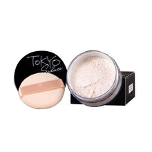 Încarcă imaginea în vizualizatorul Galerie, Smooth Loose Powder Makeup Transparent Finishing Powder Waterproof Cosmetic For Face Finish Setting With Puff TF 4 Colors