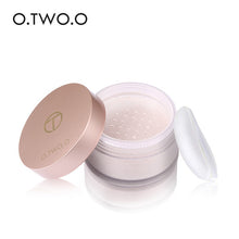 Încarcă imaginea în vizualizatorul Galerie, O.TWO.O Smooth Loose Powder Face Makeup Transparent Matte Finishing Powder with Cosmetic Puff for Face Finish Setting