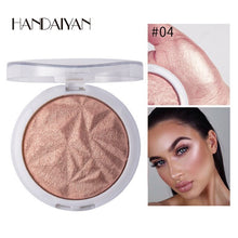 Încarcă imaginea în vizualizatorul Galerie, HANDAIYAN Contour Powder Makeup Shimmer Highlighter Beauty Face Glitter Highlighter Palette Glow Facial Palette Cosmetics Gifts
