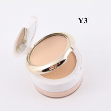 Încarcă imaginea în vizualizatorul Galerie, HOT Miss Rose face makeup 3 in 1 bare mineral compact and loose powder pallet oil control sun block concealer powder setting
