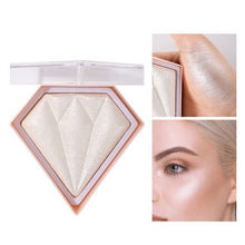 Încarcă imaginea în vizualizatorul Galerie, 1 PC 5 colors Diamond Highlighter Facial Palette Makeup Glow Face Contour Shimmer Powder Illuminator Highlight
