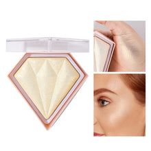 Încarcă imaginea în vizualizatorul Galerie, 1 PC 5 colors Diamond Highlighter Facial Palette Makeup Glow Face Contour Shimmer Powder Illuminator Highlight
