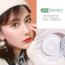 Încarcă imaginea în vizualizatorul Galerie, Light Feather Shines Brightly Honey Powder Oil-control Waterproof Full coverage Long lasting Velvet Powder Puff Beauty Cosmetics
