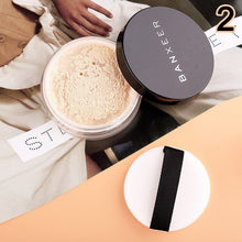 Încarcă imaginea în vizualizatorul Galerie, Smooth Loose Powder Transparent Finishing Oil Control Waterproof Makeup Tool with Puff ZGOOD
