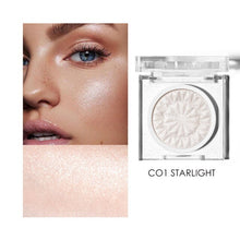Încarcă imaginea în vizualizatorul Galerie, FOCALLURE Glitter Face Highlighter Easy to Wear Long-lasting Shiny Illuminator Smooth Powder palette
