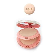 Încarcă imaginea în vizualizatorul Galerie, 2 In 1 Multi-use Ladies Face Powder Mineral Foundations Oil-control Brighten Concealer Whitening Perfect Makeup Base LDO
