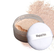 Încarcă imaginea în vizualizatorul Galerie, Newly Magical Halo Long Lasting Loose Powder Waterproof Matte Setting Powder with Puff CLA88
