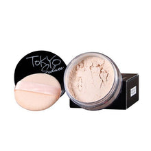Încarcă imaginea în vizualizatorul Galerie, Smooth Loose Powder Makeup Transparent Finishing Powder Waterproof Cosmetic For Face Finish Setting With Puff TF 4 Colors
