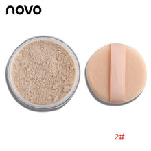 Încarcă imaginea în vizualizatorul Galerie, 1PC Brand Powder Professional Makeup Loose Powder Matte Bare Face Long Lasting Whitening Skin Finish Transparent Powder Palette
