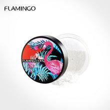 Încarcă imaginea în vizualizatorul Galerie, Flamingo Whitening Powder Shimmer Professional Foundation Base Makeup Matte Face Loose Oil-control Natural Setting Powder C1006
