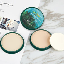 Încarcă imaginea în vizualizatorul Galerie, LIDEAL 3Color Algae Face Powder Mineral Soft Oil-control Pressed Setting Powder Makeup Concealer Brighten Moisture Base Cosmetic
